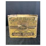 American Starch Co Wooded Crate Columbus, IND