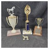 (3) Trophy Awards