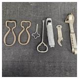VTG Advertising Bottle, Can, & Paint Openers
