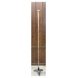 5ft flag stand w/cast base & wood pole