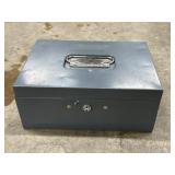 Metal cash box
