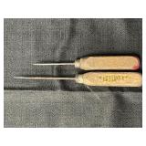 2 Ice Picks- One is La Porte Co