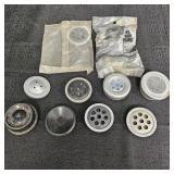 (10) Telephone Transmitter Elements & Receivers