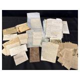 Late 1800ï¿½s/early 1900ï¿½s hand written letters,