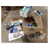 Mason jar coffee grinders, metal mind teaser,