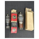 2 RCA Radiotron Tubes, 75 & 807