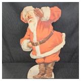 Cardboard Stand Up VTG Santa Claus