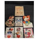 Vtg Valentine's & The Wonderful Lunch Boxes