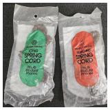 (2) Brown Standard/Long Spring Cords