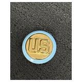 U.S. Army enlisted Insignia Brass Lapel Hat Pin