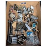 Misc antenna cable connectors, strapes, air valve