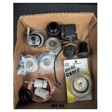 Telephone mouth pieces, Radio -TV dial cable