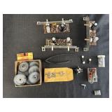 Idler pulleys, fuses, turning boards