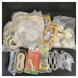 Assorted Replacement Cords & Surface Mount Boxes