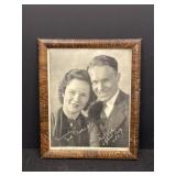 Framed 1935 WLS Promo Photo Lulu Belle & Scotty