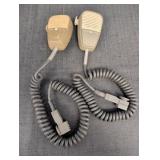 (2) General Electric Shure Brothers Palm Held