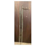 (3) Vintage Metal Lightning Rod