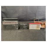 Channel Master 6 Transistor &  2 Portable Radios