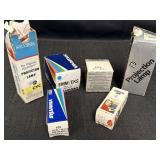 Variety of 6 projection lamps, Sylvania & GE