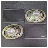(2) Pioneer TS-6930 Car Audio Speakers w/ Cover