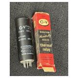 G-V miniature hermetically sealed thermal relay,