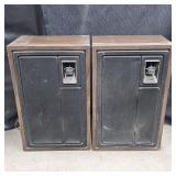 (2) Vintage Zenith Allegro 3000 Loudspeakers