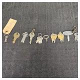 Various Skeleton & Warded Keys