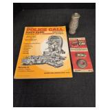 Heavy duty CB antenna spring mount, CB threaded