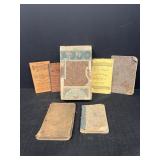 Vtg. Antique Booklets  & Storage Box