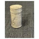 Vtg Colgate & Co. shaving stick tin container,