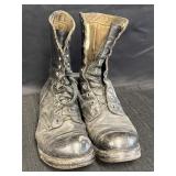 Vietnam War-era USGI military combat boots,
