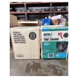 Snow thrower Tire Chains