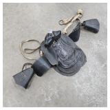 Kids 12in Black Western Pony Saddle & String Girth