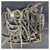 Box of Horse/Pony Harness Pieces