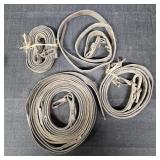 (4) Misc Leather Pieces