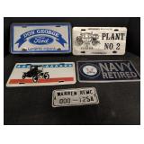 Advertising License plates, Don George Ford