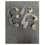 (5) Carbon brushes for electric motors