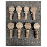 (8) Steel Spade Head Thumb Screws 1.5in long