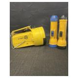 Indiana Bell Flashlight and Small Flashlight