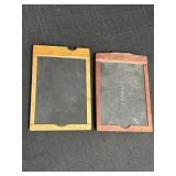 2 - 5x7 film plate holders
