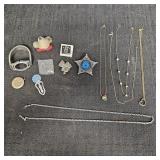 Misc Necklaces, Pins, Watches, Etc.