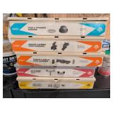 (5) containers window screen, hose strainer, l