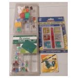(4) packages assortment of Fuses, various sizes