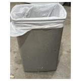 Rubbermaid 53qt.  Rectangle bullet trash can.