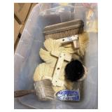 2 drywall texture brushes & a couple misc brushes