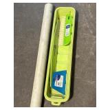 Wallpaper tray & tools, roll of FibaTape mesh