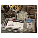 Machine screws & misc.  2 containers almost empty