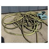 Garden Hose & Gilmour Sprinkler