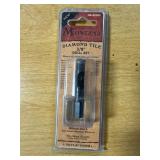 Montana 3/8' Diamond Tile Drill Bit - new
