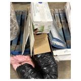 2 boxes flexible duct, misc vents, & reflective
